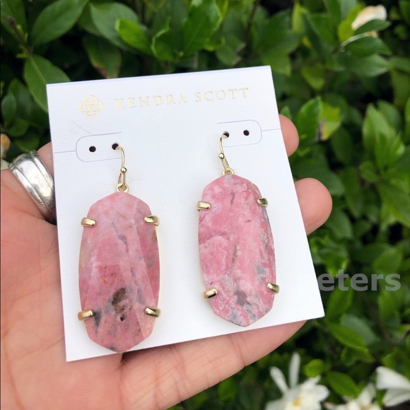 Kendra Scott Esme Earrings in Rhodonite - Picture 3 of 4